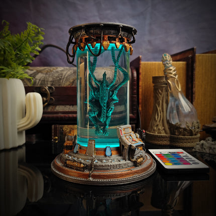 Alien Lab v1 – Sci-Fi Experiment Lamp