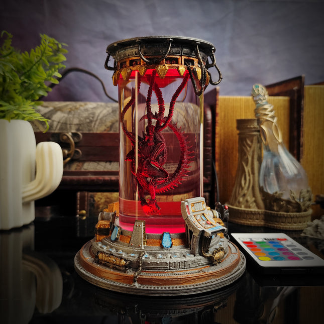 Alien Lab v1 – Sci-Fi Experiment Lamp