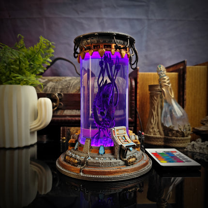 Alien Lab v2 – Sci-Fi Experiment Lamp
