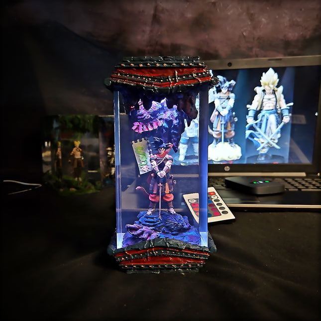 Goku Shogun Resin Lamp image 8