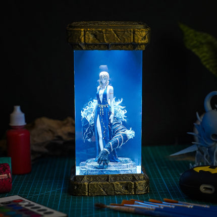 Marika, Queen of the Lands Between Resin Lamp image 0