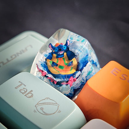 Stitch Surfing Sa Keycap image 10
