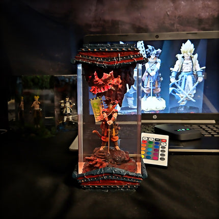 Goku Shogun Resin Lamp image 0