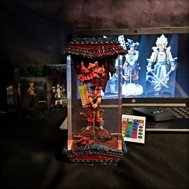 Goku Shogun Resin Lamp image 0