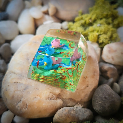 Mudkip And Shiny Keycap image 5