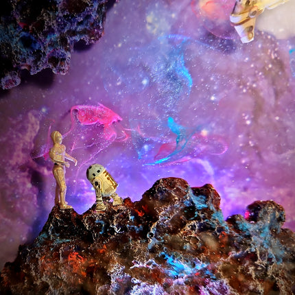 Galaxy Star Wars 2 Resin Lamp image 2