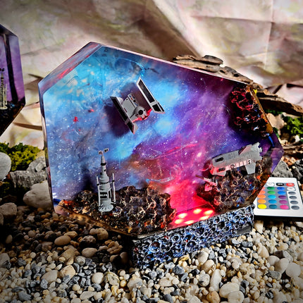 Galaxy Star Wars 1 Resin Lamp image 9