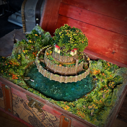 Laputa with Our Hand-Crafted Resin Music Box image 10