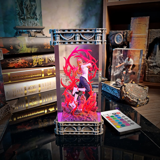 POWER Resin Lamp image 0