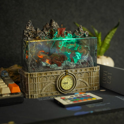 Kraken – Gothic Resin Lamp image 9