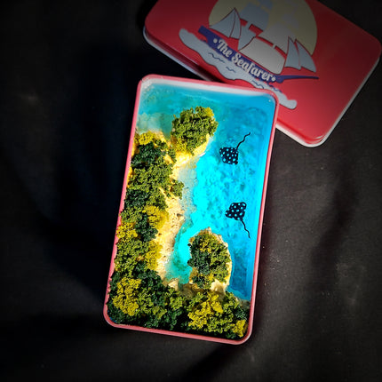 Manta Ray Tin Box Lamp image 7