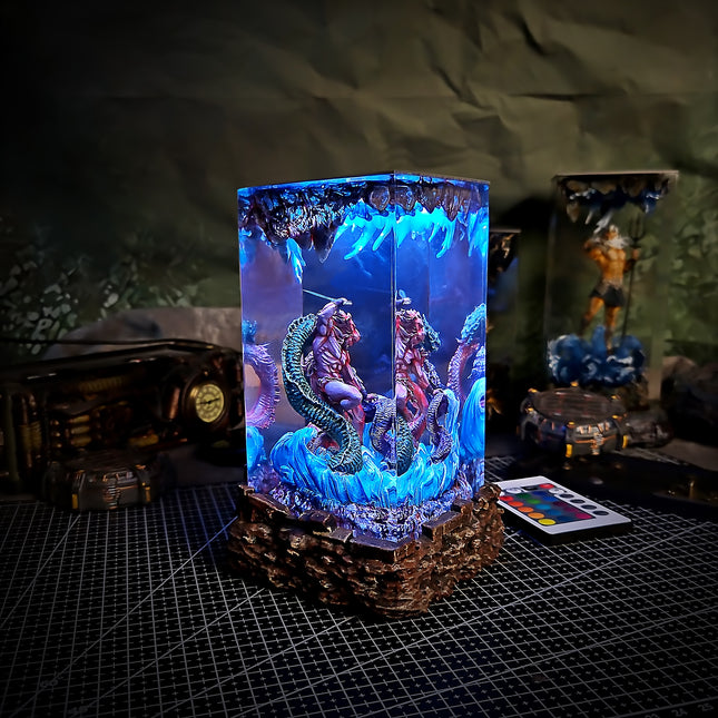 Athens Hercules Resin Lamp image 4