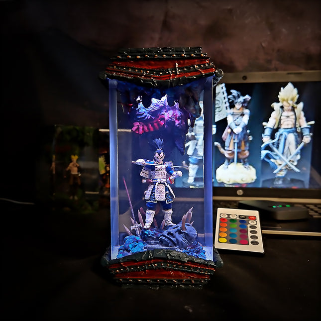 Vegeta Shogun Resin Lamp image 0