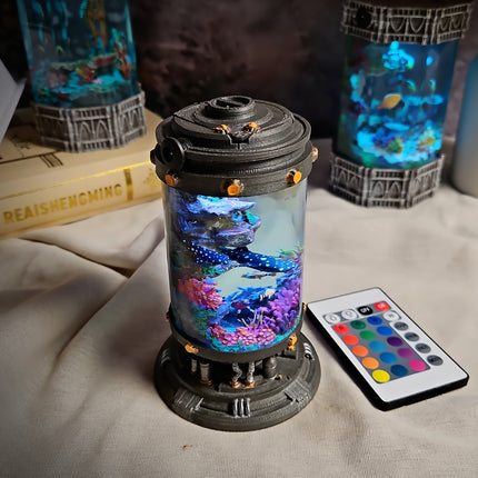 Whale Shark – Ocean Biolab Resin Lamp image 2