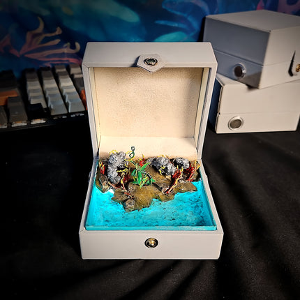Handcrafted Rayquaza Lamp Boxes image 1