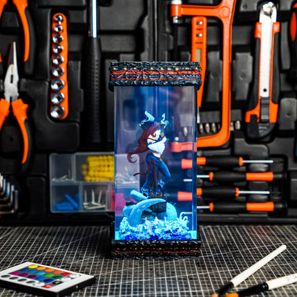 Vi & Miss Fortune Resin Lamp image 4