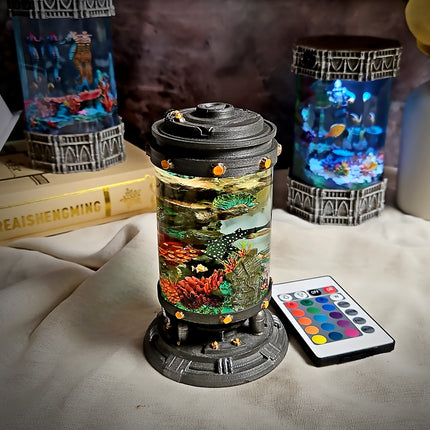 Whale Shark – Ocean Biolab Resin Lamp image 7