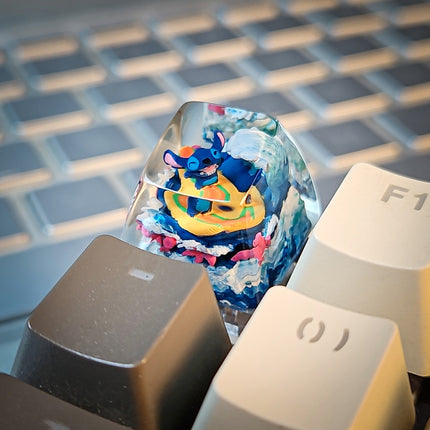 Stitch Surfing Sa Keycap image 6