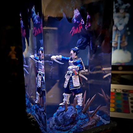 Vegeta Shogun Resin Lamp image 2