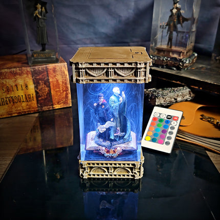 Harry Potter - HP & Voldemort Resin Lamp image 1