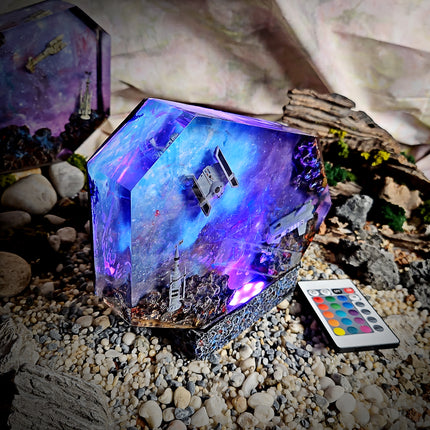 Galaxy Star Wars 1 Resin Lamp image 3