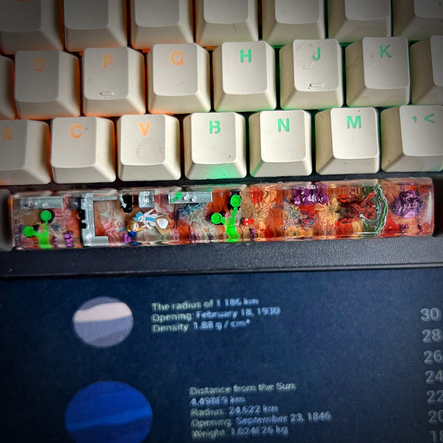 Rick and Morty Space Keycap image 0