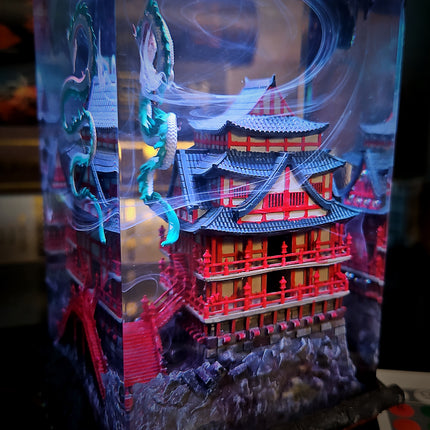Haku’s Castle Resin Lamp image 6
