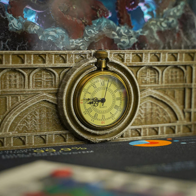 Kraken – Gothic Resin Lamp image 1