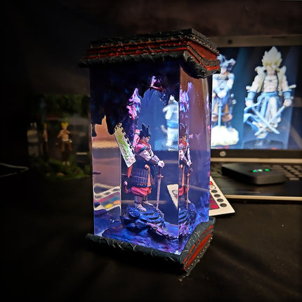 Goku Shogun Resin Lamp image 6