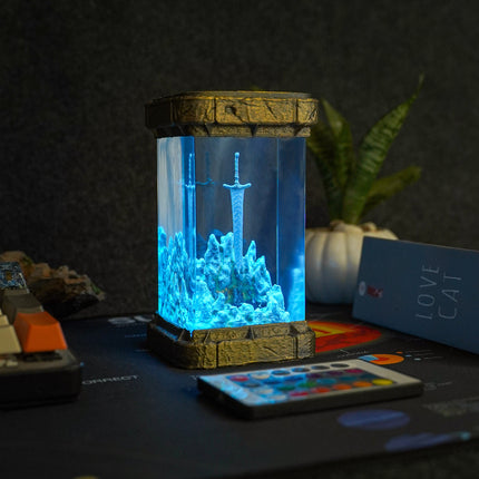 Dark Moon Greatsword Resin Lamp image 7