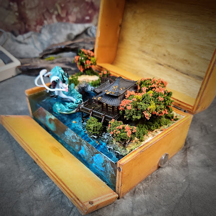 Torii Haku resin Lamp Box image 7