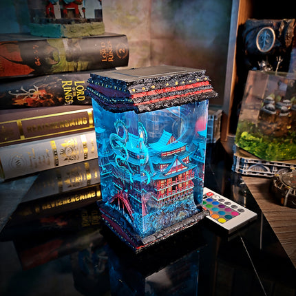 Haku’s Castle Resin Lamp image 7