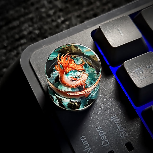 Koi Dragon Keycap image 1