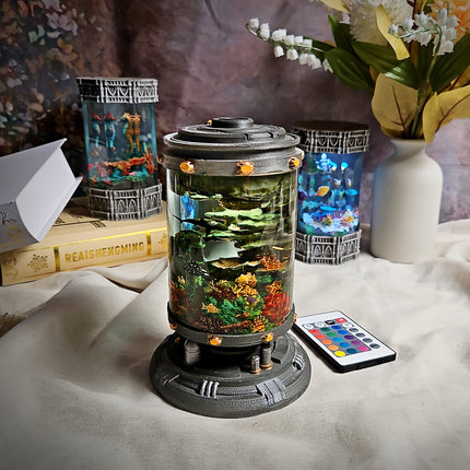 Diver – Ocean Biolab Resin Lamp image 6