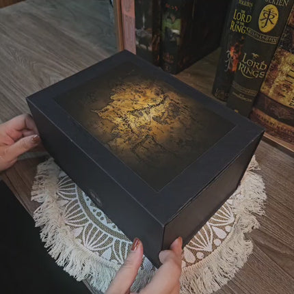 Epic Moria diorama book nook kit alternative for Lord of the Rings book collection.
